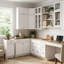 Armoire murale moderne en bouleau blanc moderne avec portes à cadre étroit et quincaillerie à fermeture en douceur pour les cuisines et les espaces polyvalents-122259410-122739920