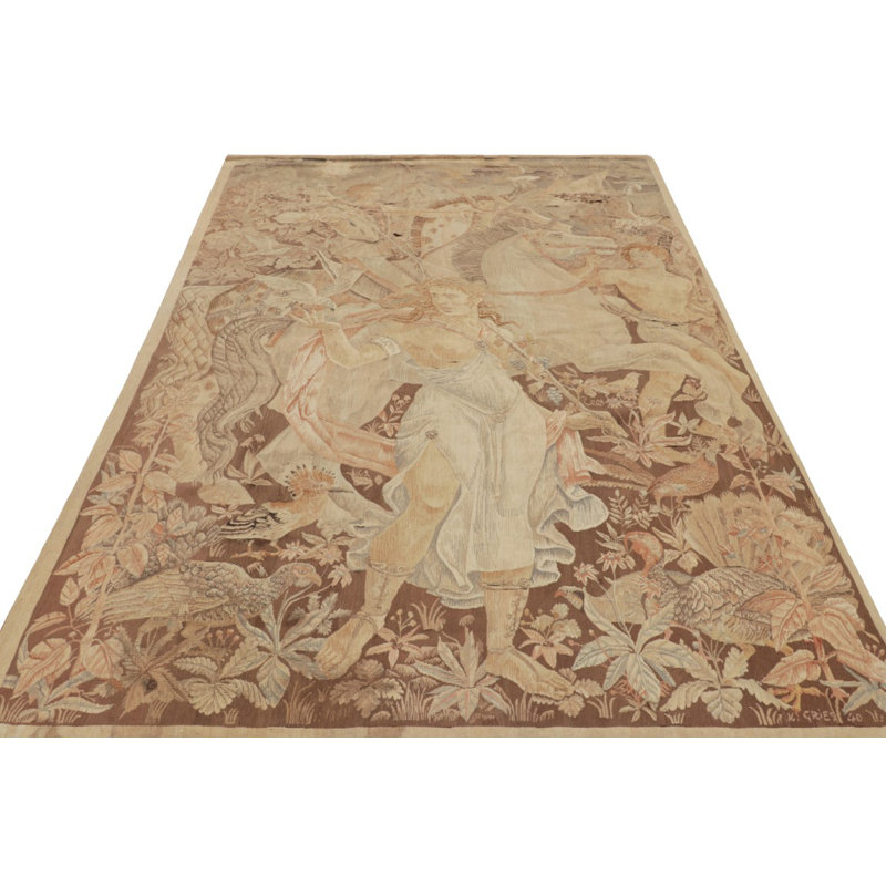 Tapestry One-of-a-Kind 6'2X9'3 Hand Knotted Area Rug