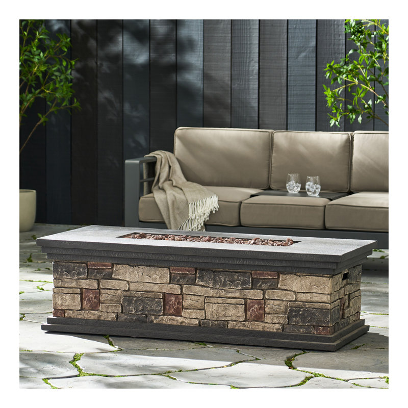 Foyer d'extérieur rectangulaire - 50 000 BTU