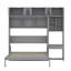 Armoire murale avec tablettes et tiroir Murphy-113111243-113111246