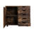 Coheman 24" Home Office Filing Cabinet with 2 Shelves, 5-Drawer Mobile Wood File Cabinet, Under Desk Rolling Storage for Documents, Clothes & Craft Supplies, Space-Saving Design-87785291