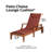 Outdoor Chaise Lounge Cushion-48814722-48814720