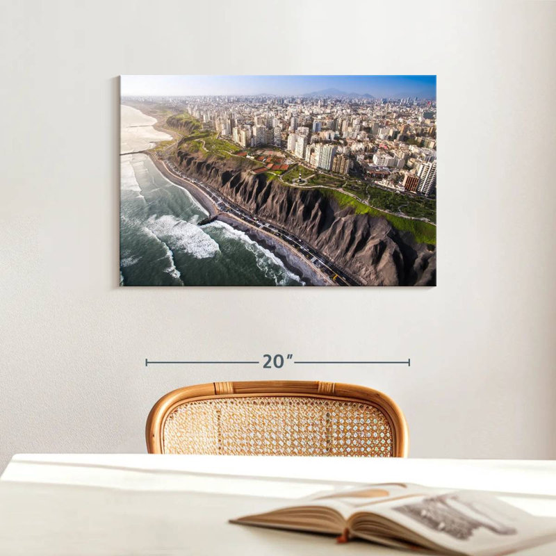 Gillard Lima Peru, 16" H x 24" W