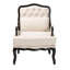 Fauteuil capitonné large de 27,8 po Martina Meza