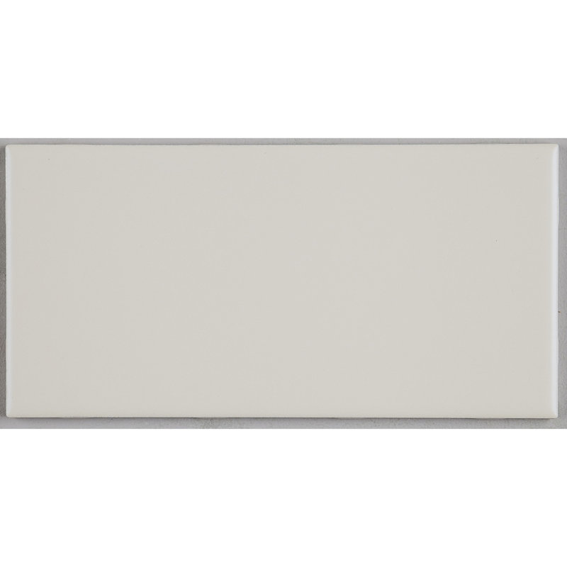 Carreau de céramique 4 "x 8" Berkeley, Beige mat