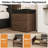 19.6''W 4-Drawer Contemporary Wood Nightstand With RFID Card Lock And Hidden Secret Lock-136592941