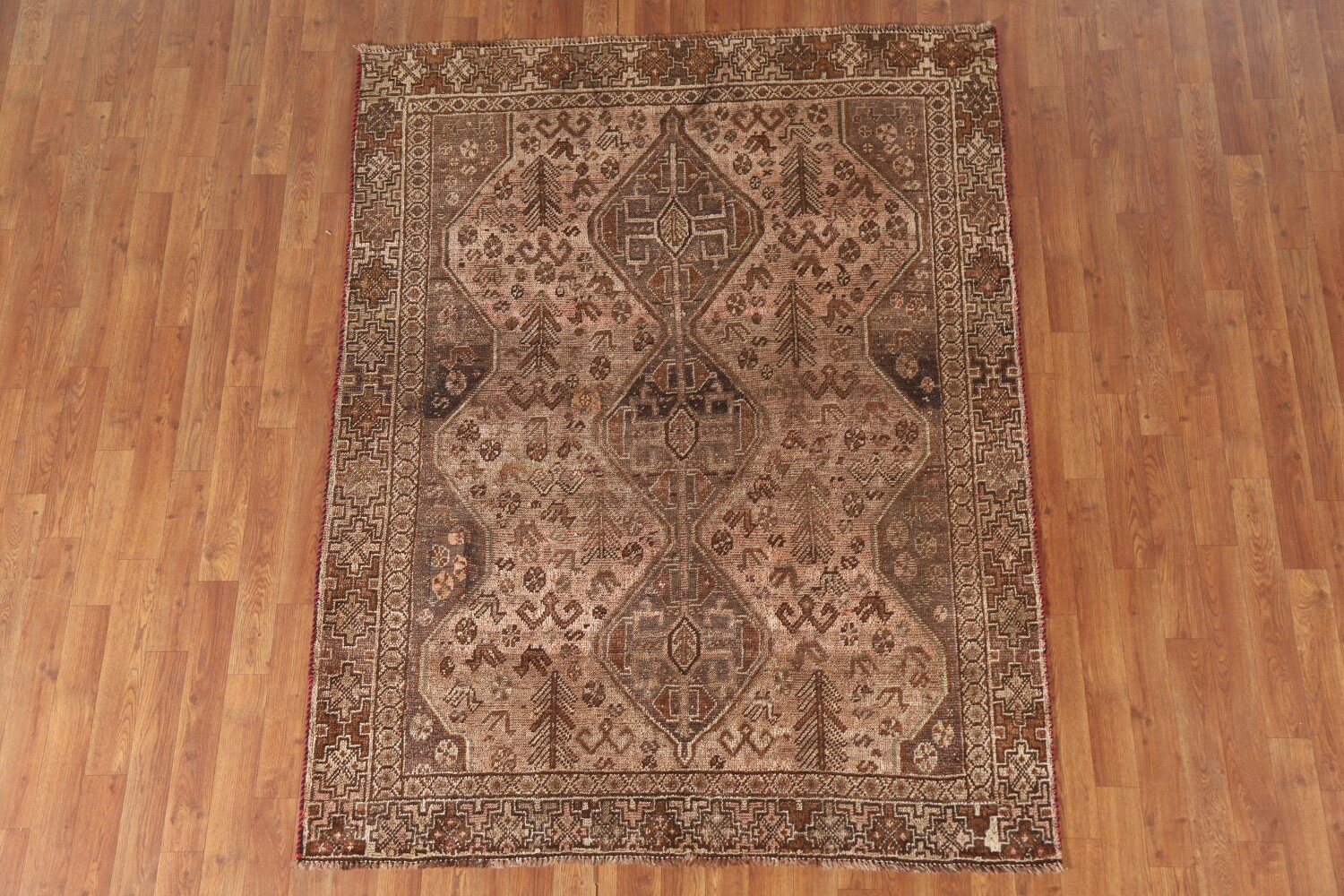 Bloomsbury Market Pre-1900 Antique Traditional Rug 5x6 | Wayfair