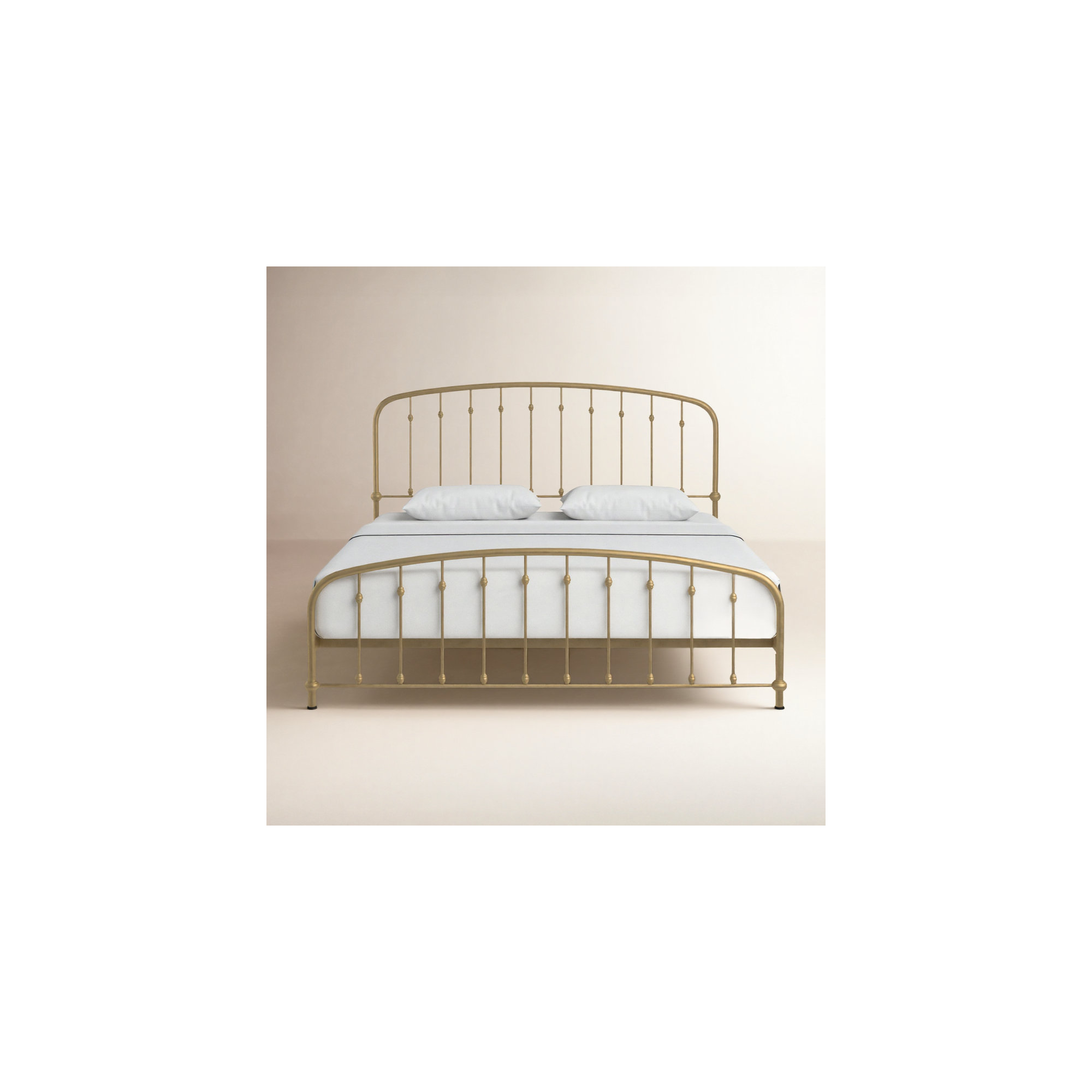 Wadsworth Metal Bed, Antique Bronze, King