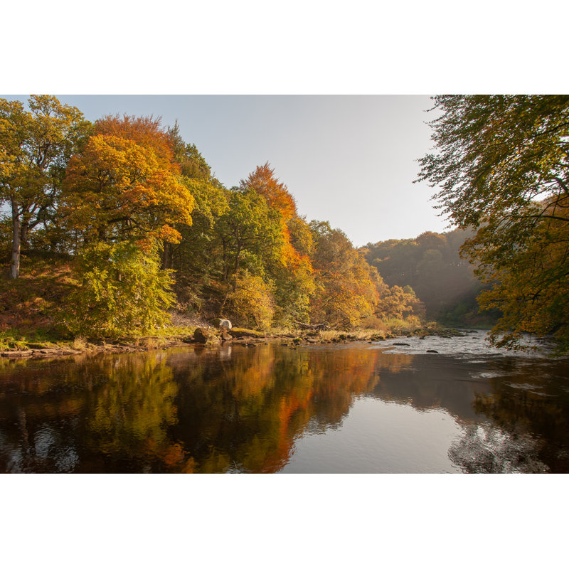 Dortch The River Wharfe - Wrapped Canvas Print, 30cm H x 46cm W x 3.8cm D