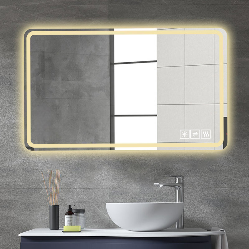 Horizontal and Vertical Rectangle Mirror