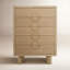 Commode Gabrielle, chêne clair-483027102
