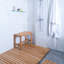 Banc de douche en teck Hieu-24426307