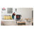 Freestanding Electric Fireplace Stove, Space Heater With Realistic Flame Effect, Adjustable Temperature, And Overheat Protection, 750W/1500W-63528698