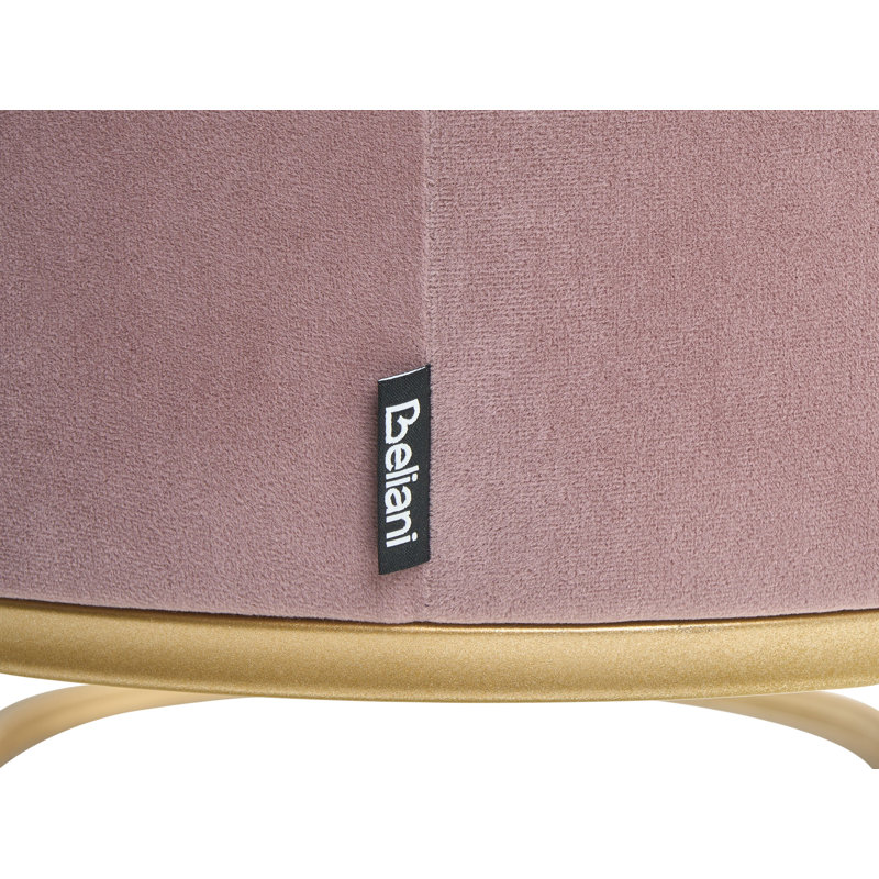 Velvet Upholstered Bench