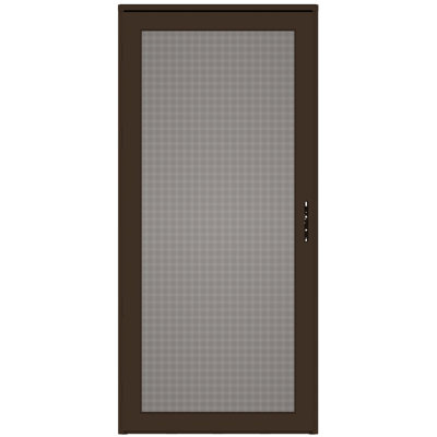 Porte de tempête platine sécurisée (poignée vendue séparément)