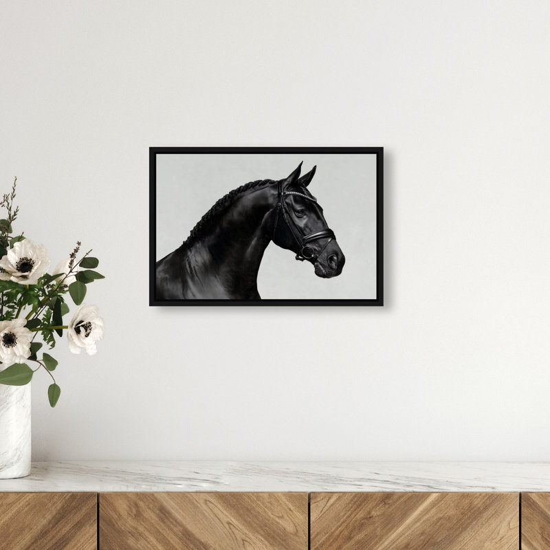 Midnight Majesty I Print by Oliver Gal, 16"H x 11"W, Black Floater Frame