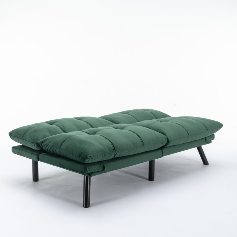 Canapé-lit pliant convertible Modern Canapé Emerald, Émeraude