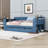 Multifunctional Wood Convertible Daybed with Built-in Desk, Storage Drawer-867099477-867099465