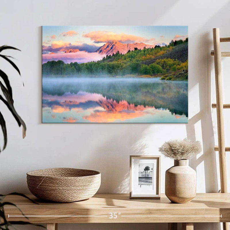 Alvord Snake River Grand Teton, H 26 po x l 39 po