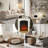 Modern Fireplace Mantel,  Fireplace Surround for Fireplaces, White