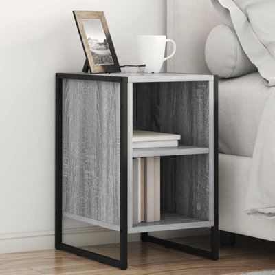 39.5cm W Manufactured Wood Bedside Table