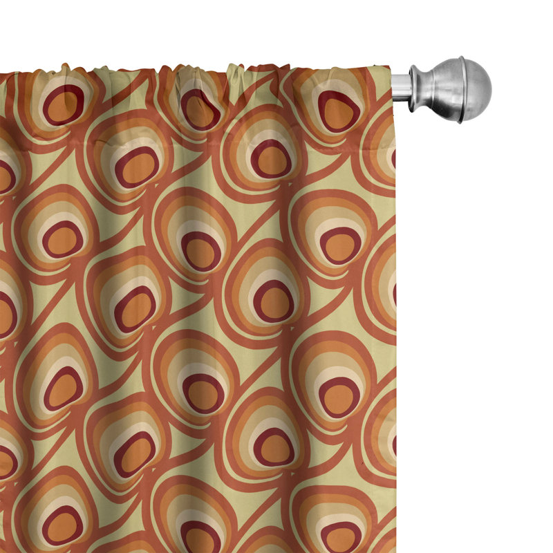 Semi-Sheer Rod Pocket Sliding Panel, 28" x 63"
