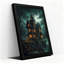 Art mural sur toile gothique Haunted Mansion-133559302