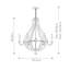 Beloit 6 - Light Candle Style Chandelier