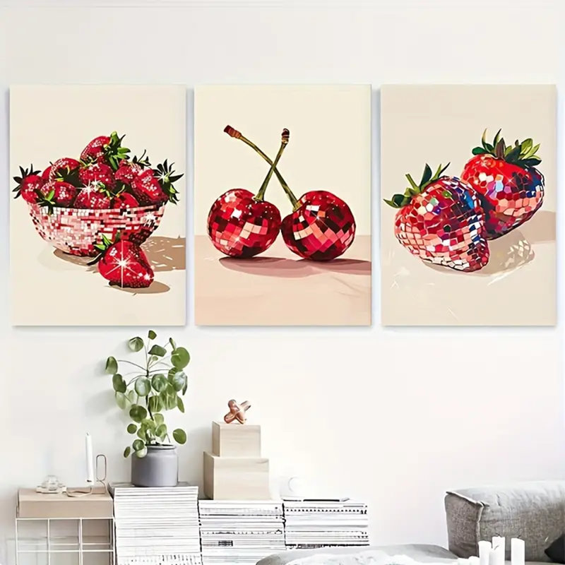 3 Piece Wrapped Canvas Painting