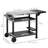 Outsunny 49.25'' W x 25.5'' D Stainless Steel Grill Cart / Table