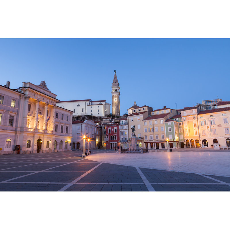 Piran, Slovenia, Europe by Selitbul - Wrapped Canvas Print, 30cm H x 46cm W