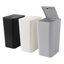 Poubelle à couvercle en plastique 2,6 gallons (ensemble de 3)