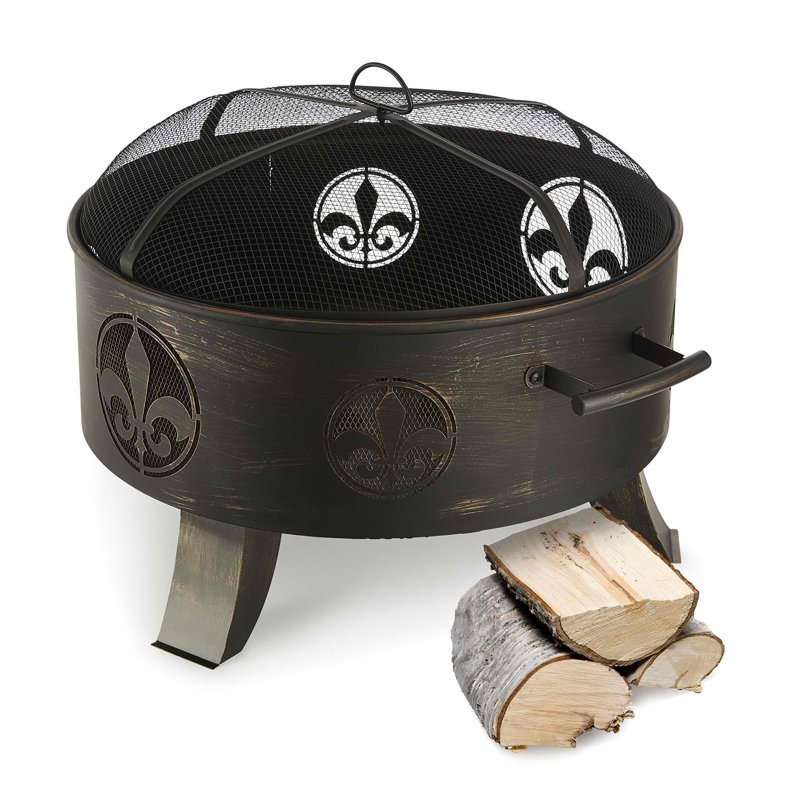 Round Steel Smokeless Fire Pit