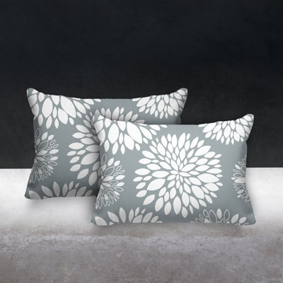 Fiesta Floral Indoor/Outdoor Lumbar Pillow