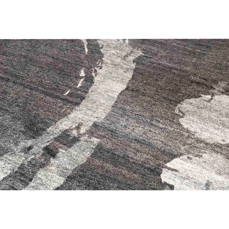 Tapis rectangulaire noué à la main