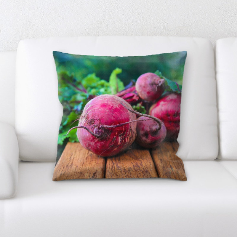 Microsuede Throw Pillow