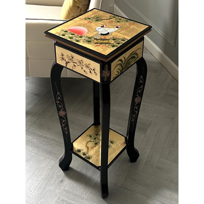 Apollonia Gold Leaf Plant Stand
