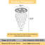 Lustre rond en cristal-812681306-829210601