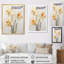 Minimalisme - jonquilles beige - jonquilles-771949962-771949957