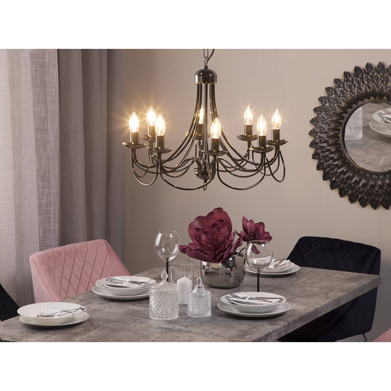 Abbottsmoor 8 - Light Candle Style Chandelier
