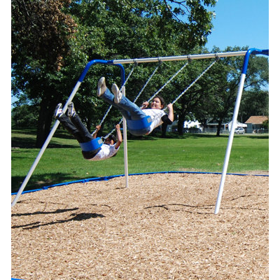 Bipod Swing Set with 2 Belt Seats