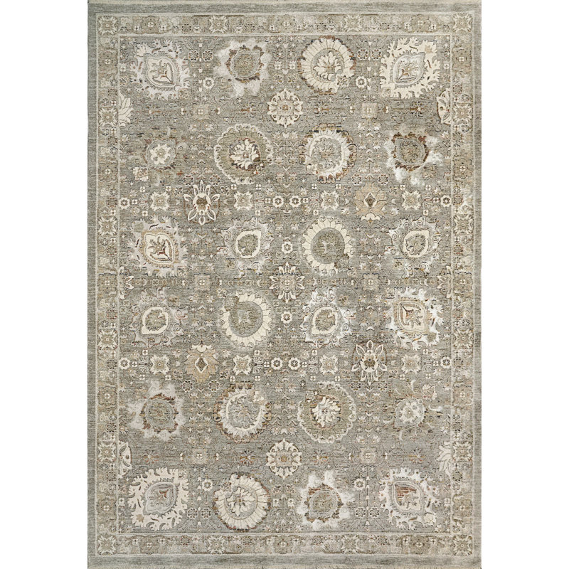 Oriental Indoor Rug, Rectangle 6'7" x 9'6"