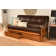 Stratford Full 79" Futon Frame and Mattress with Drawer Set