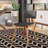 Decklen Mid-century Armless Dining Chair in Polyester Upholstery-281003786-390297500