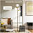 Tree Standing Lamp,3-Light Floor Lamp