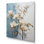 «White and Gold Magnolia Petal Serenity» sur impression sur toile