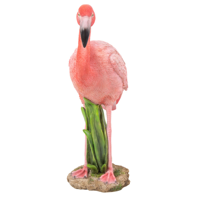 Flamingo Standing Statue