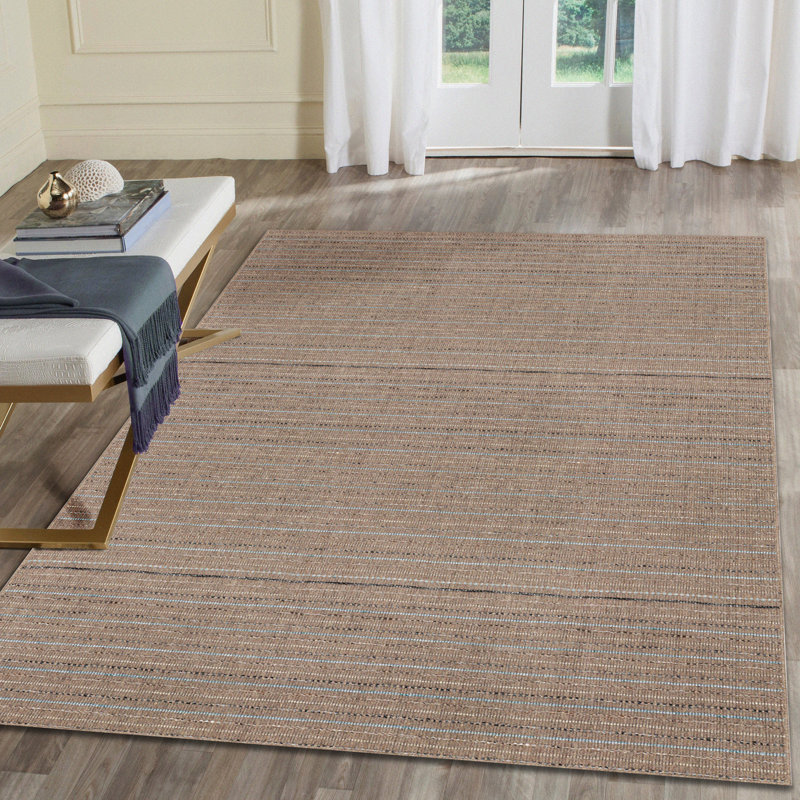 Tapis d'intérieur à rayures Gobi, Rectangle 3'6" x 5'6"