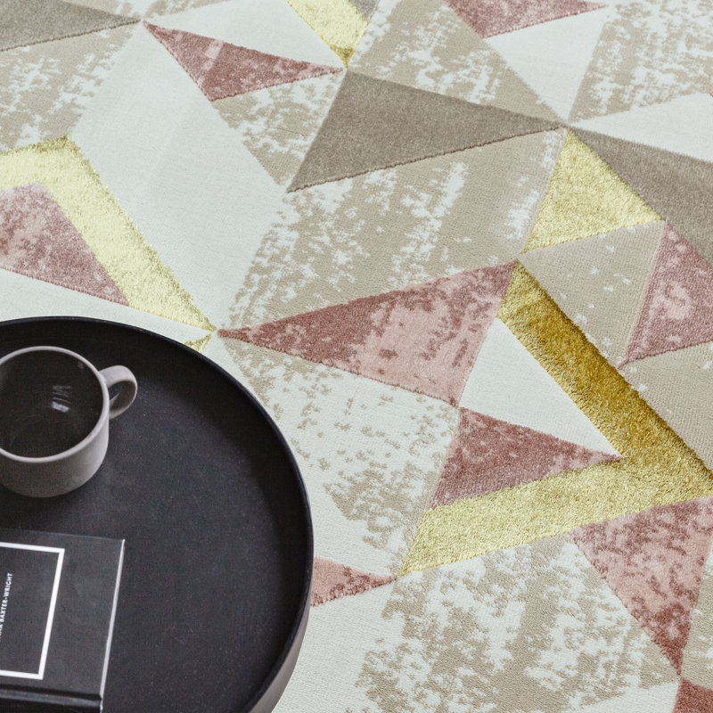 Lea Geometric Area Rug, Rectangle 200 x 290cm