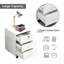 40cm Wide 3 -Drawer Mobile File Cabinet-1522783354